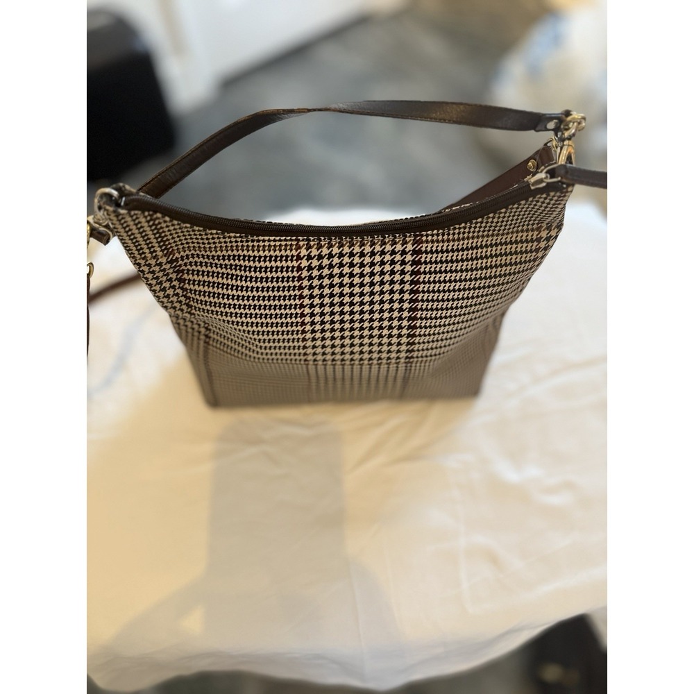 Ralph lauren tartan plaid purse - Picture 2 of 7